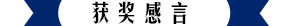 獲獎感言